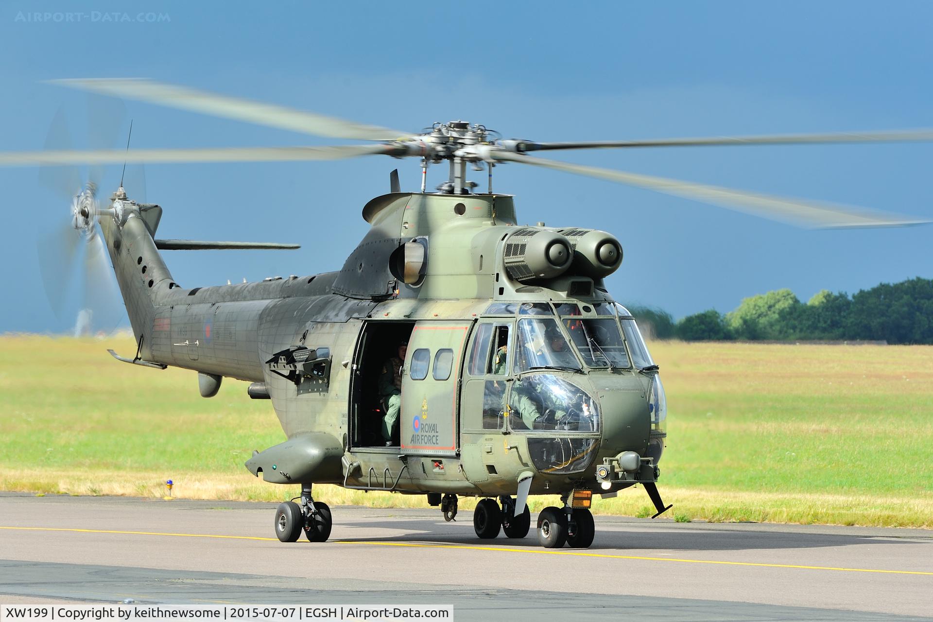 XW199, 1971 Westland Puma HC.1 C/N 1042/F9746, Nice Surprise Visitor.
