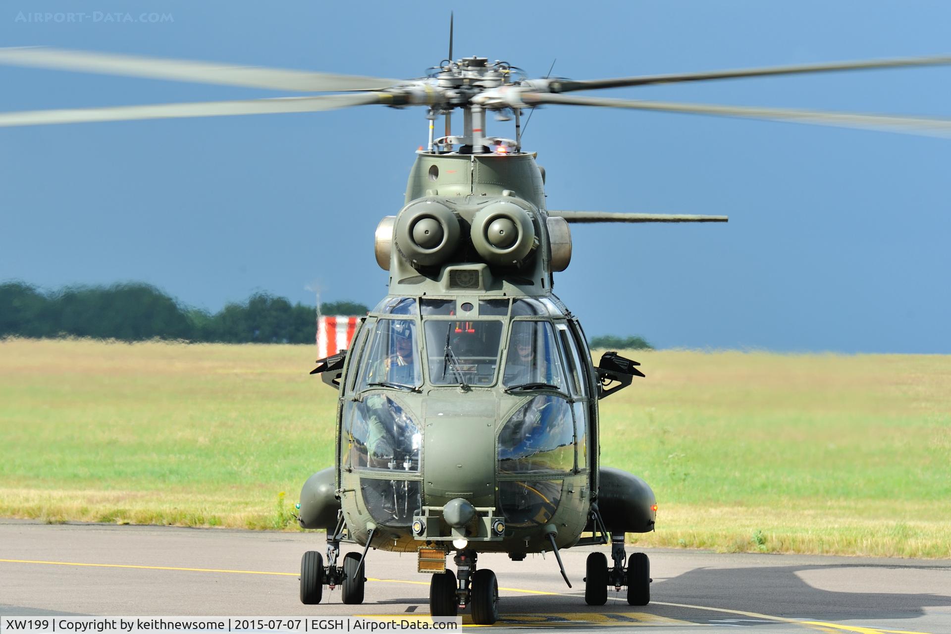 XW199, 1971 Westland Puma HC.1 C/N 1042/F9746, Surprise Visitor !