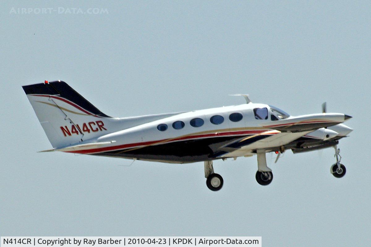 N414CR, 1975 Cessna 414 Chancellor C/N 414-0629, Cessna 414 Chancellor [414-0629] Atlanta-Dekalb Peachtree~N 23/04/2010