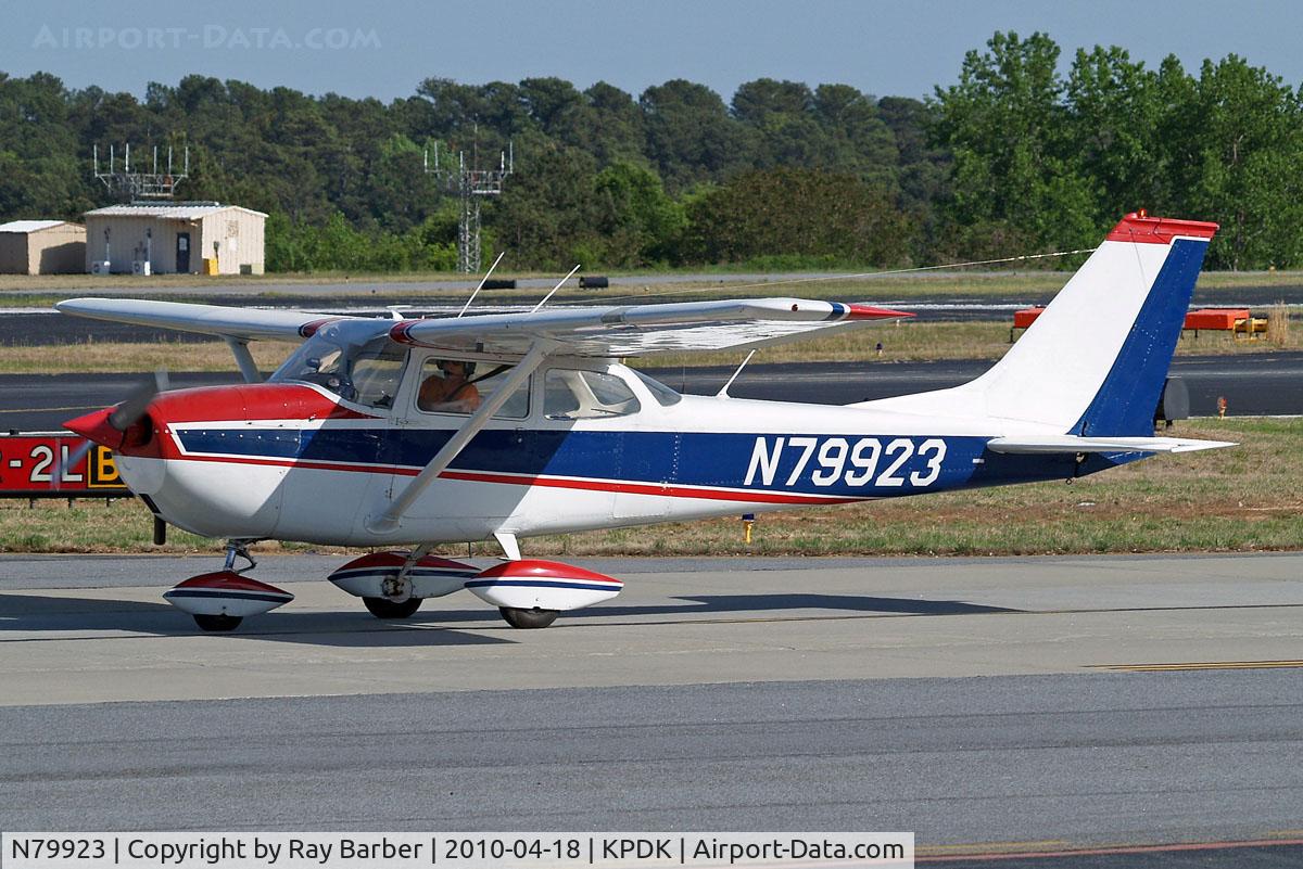 N79923, 1969 Cessna 172K Skyhawk C/N 17258251, Cessna 172K Skyhawk [172-58251] Atlanta-Dekalb Peachtree~N 18/04/2010