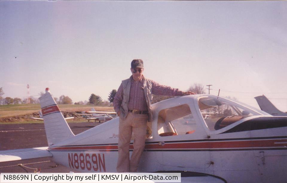 N8869N, 1969 Piper PA-28-140 C/N 28-25731, Ready for Flight  1986