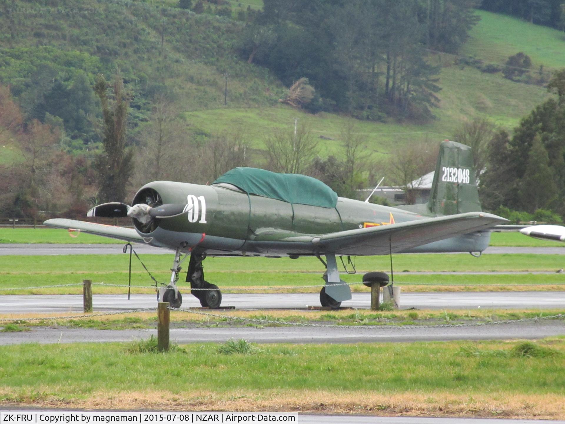 ZK-FRU, Nanchang CJ-6 C/N 2132048, long shot at ardmore