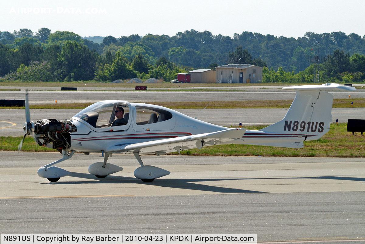 N891US, 2007 Diamond DA-40 Diamond Star C/N 40.891, Diamond DA.40 Star [40.891] (Usaero) Atlanta-Dekalb Peachtree~N 23/04/2010
