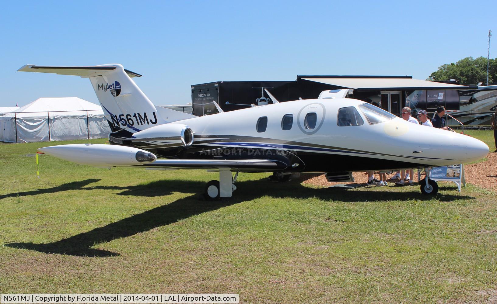 N561MJ, 2008 Eclipse Aviation Corp EA500 C/N 000140, EA500