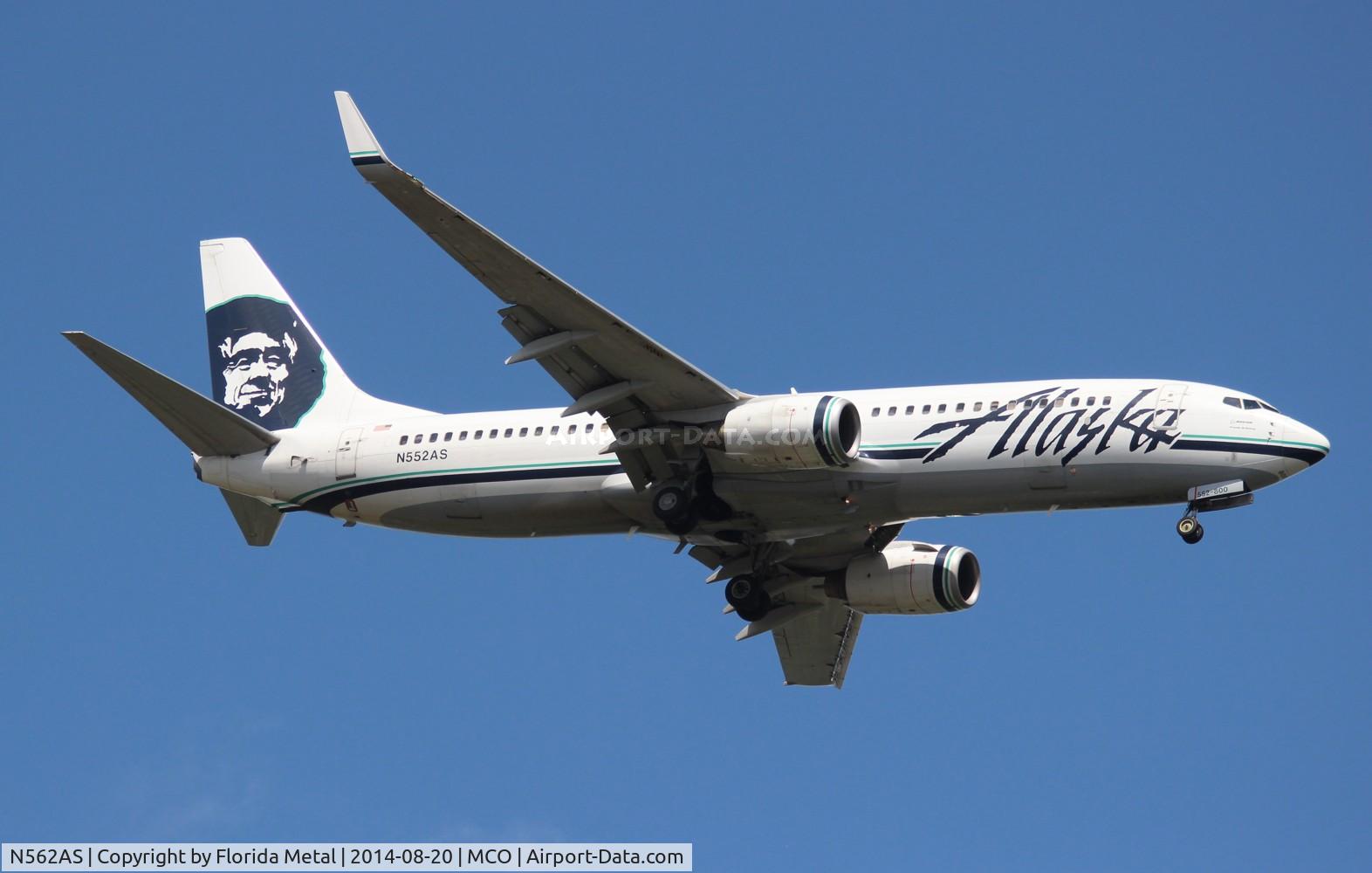 N562AS, 2006 Boeing 737-890 C/N 35091, Alaska Air