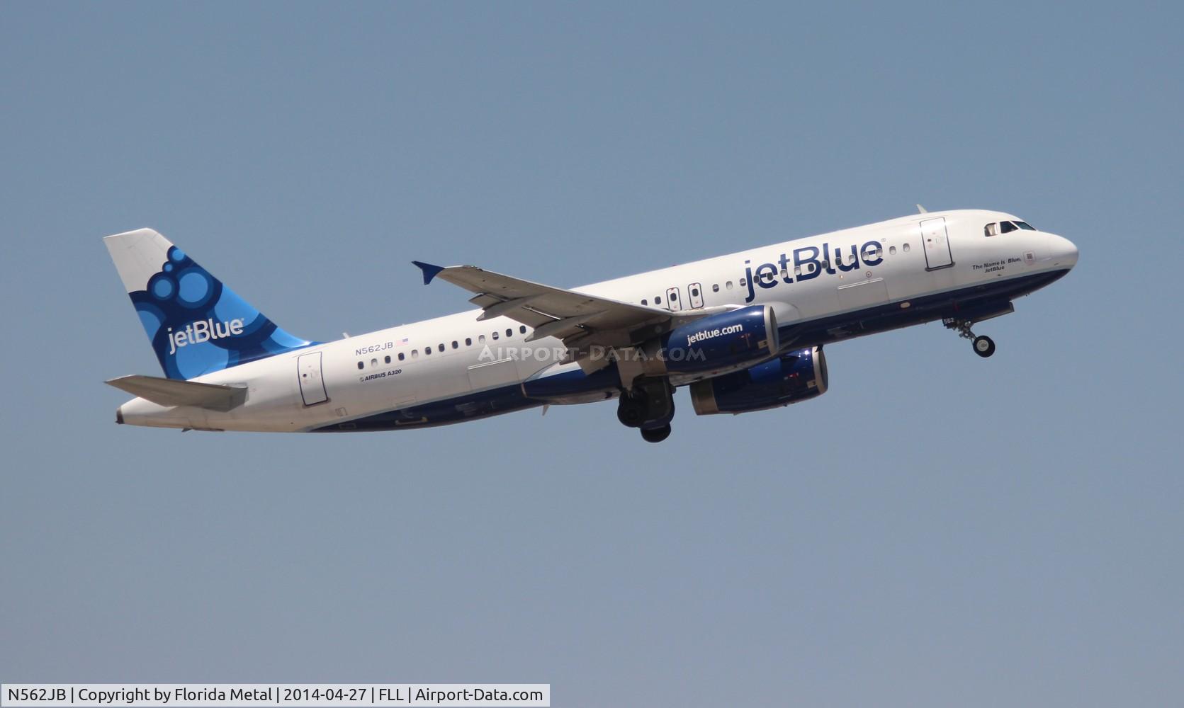 N562JB, 2003 Airbus A320-232 C/N 1948, Jet Blue