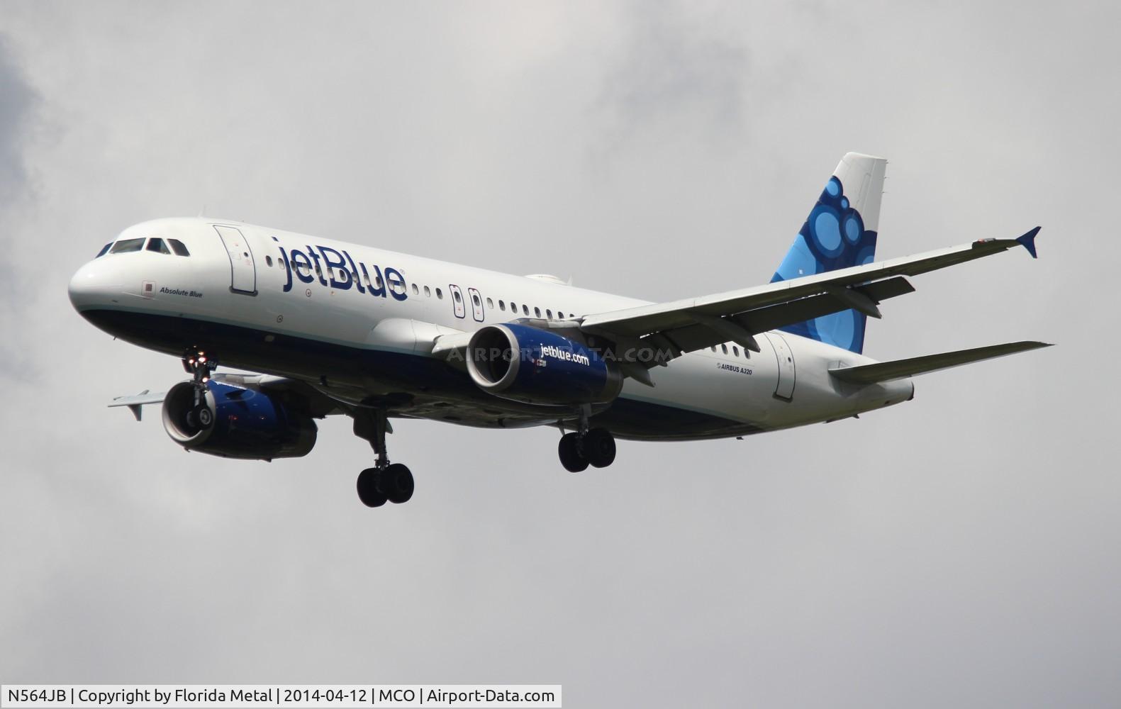 N564JB, 2003 Airbus A320-232 C/N 2020, Jet Blue