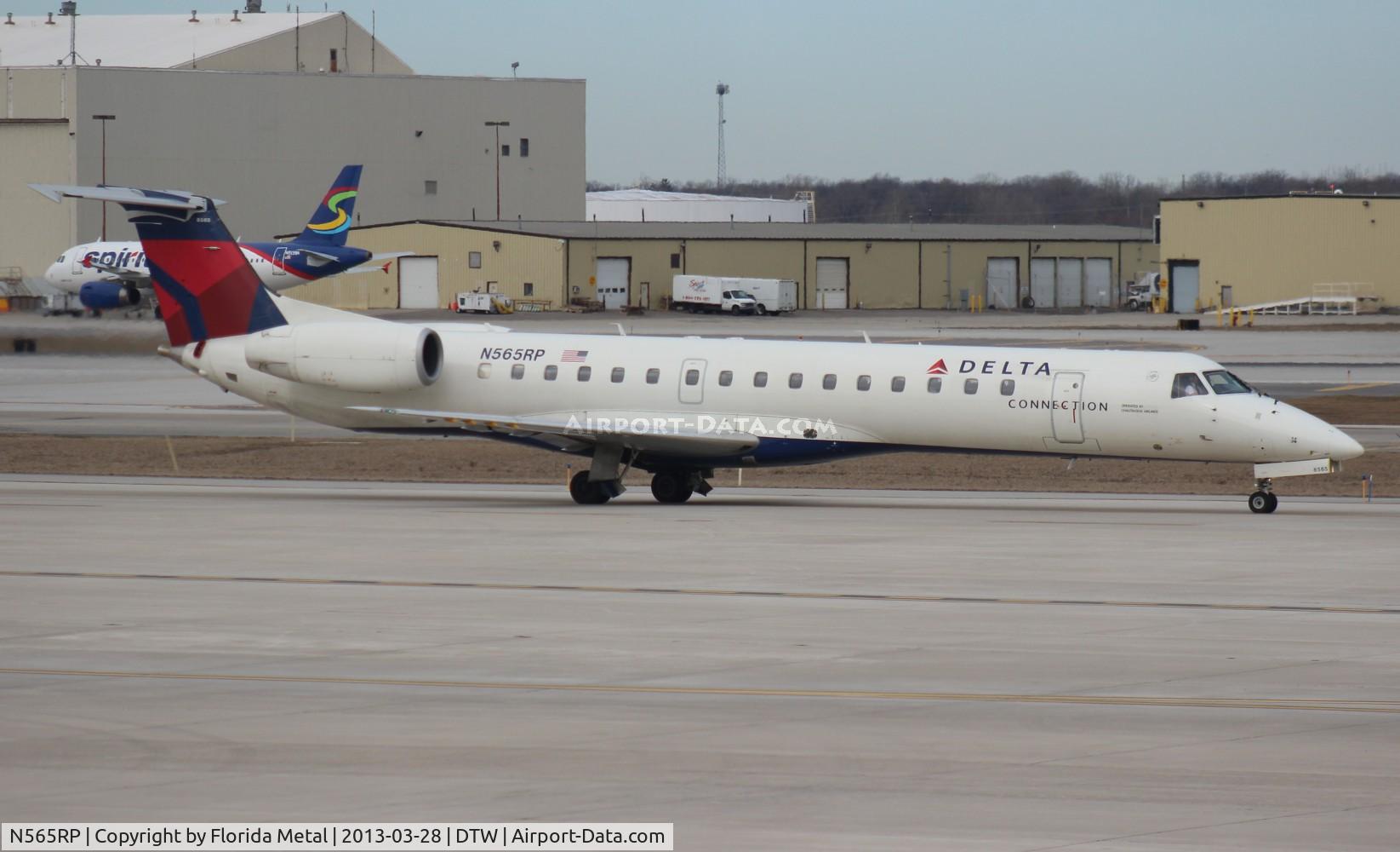 N565RP, 2002 Embraer ERJ-145LR (EMB-145LR) C/N 145679, Delta Connection