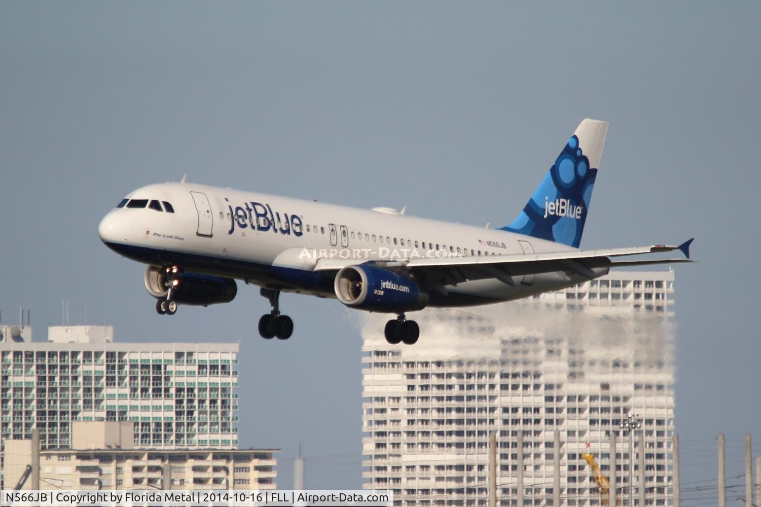 N566JB, 2003 Airbus A320-232 C/N 2042, Jet Blue