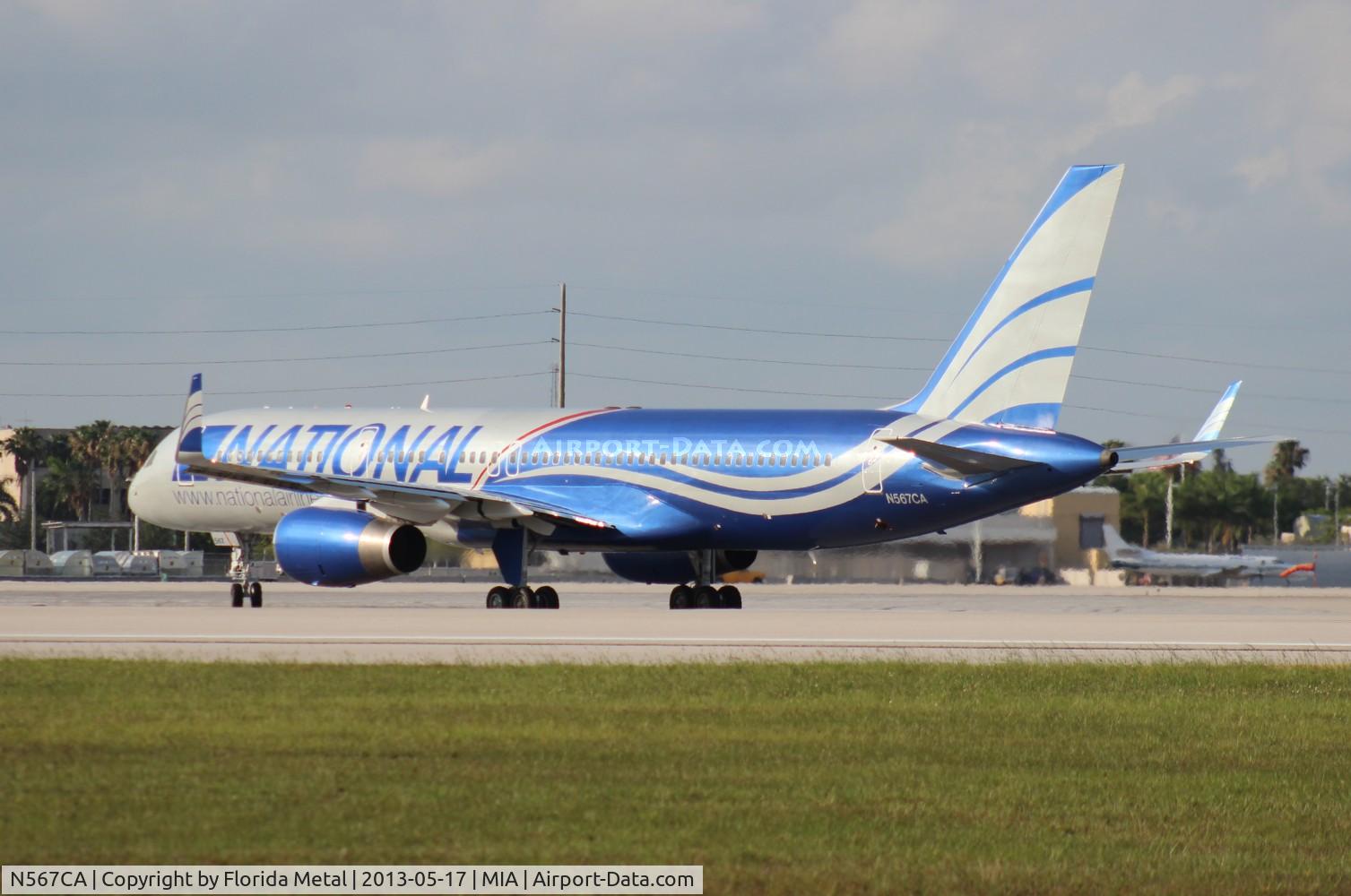 N567CA, 1991 Boeing 757-223 C/N 24608, National