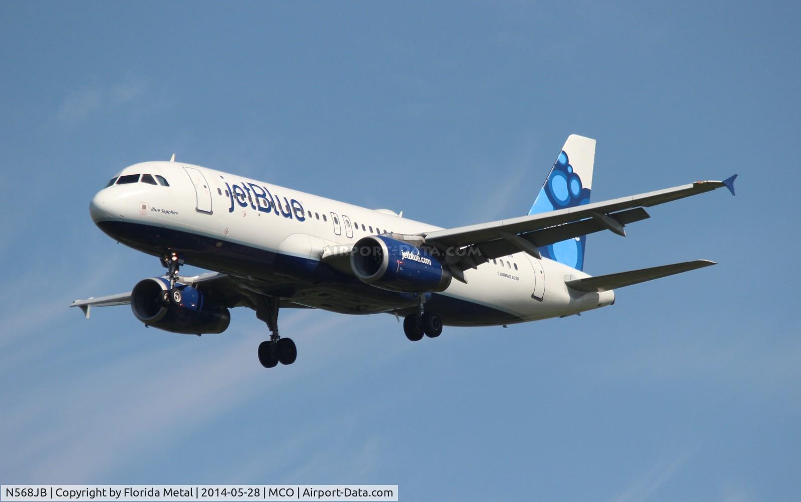 N568JB, 2003 Airbus A320-232 C/N 2063, Jet Blue