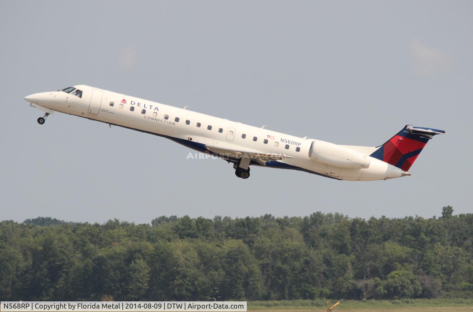 N568RP, 2004 Embraer EMB-145LR C/N 145800, Delta Connection