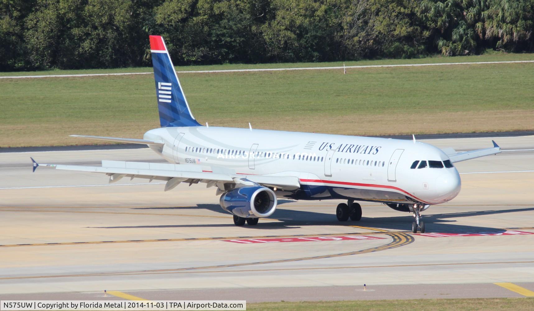 N575UW, 2014 Airbus A321-231 C/N 5980, USAirways
