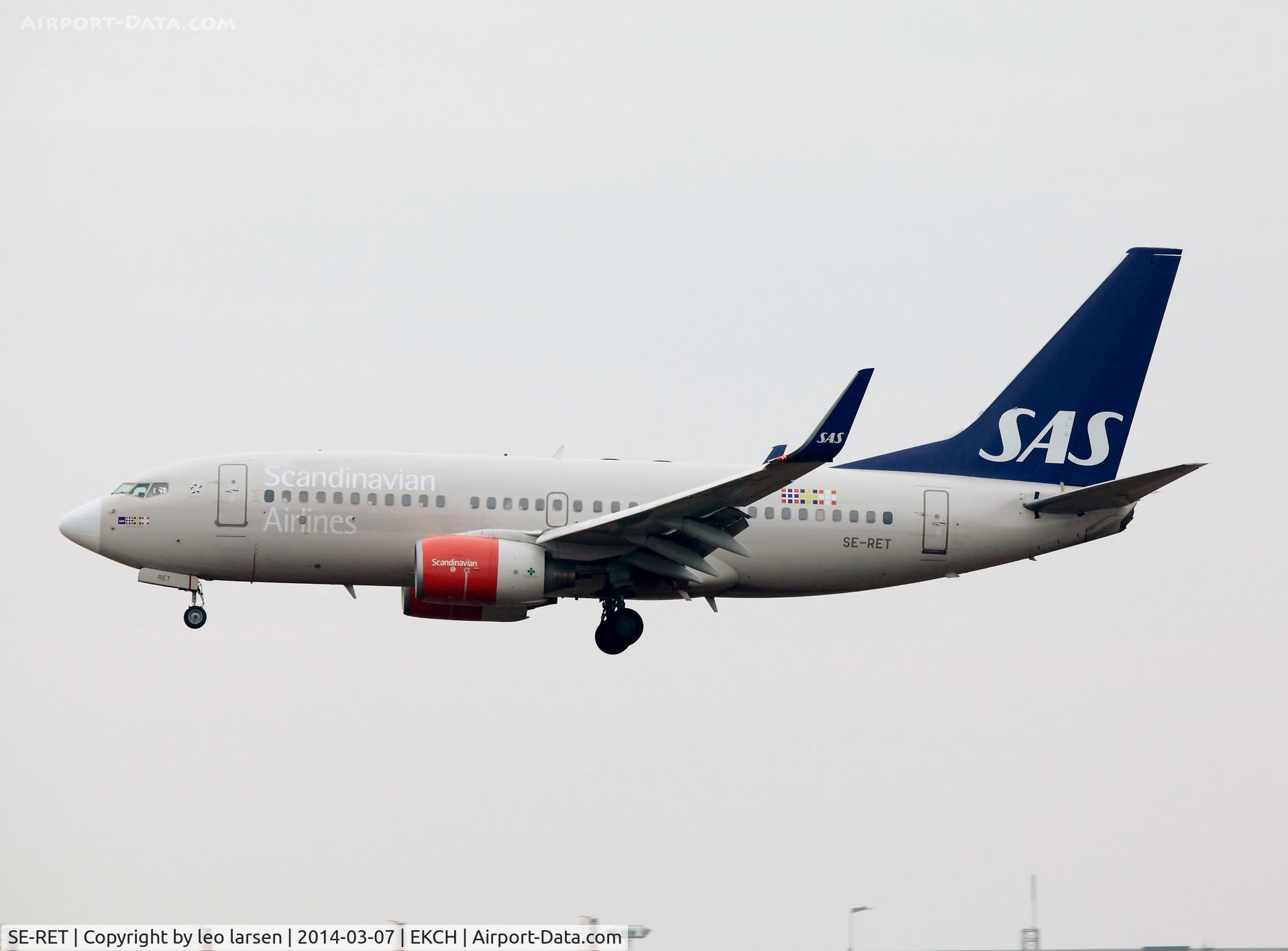 SE-RET, 2002 Boeing 737-76N C/N 32734, Copenhagen 7.3.14
