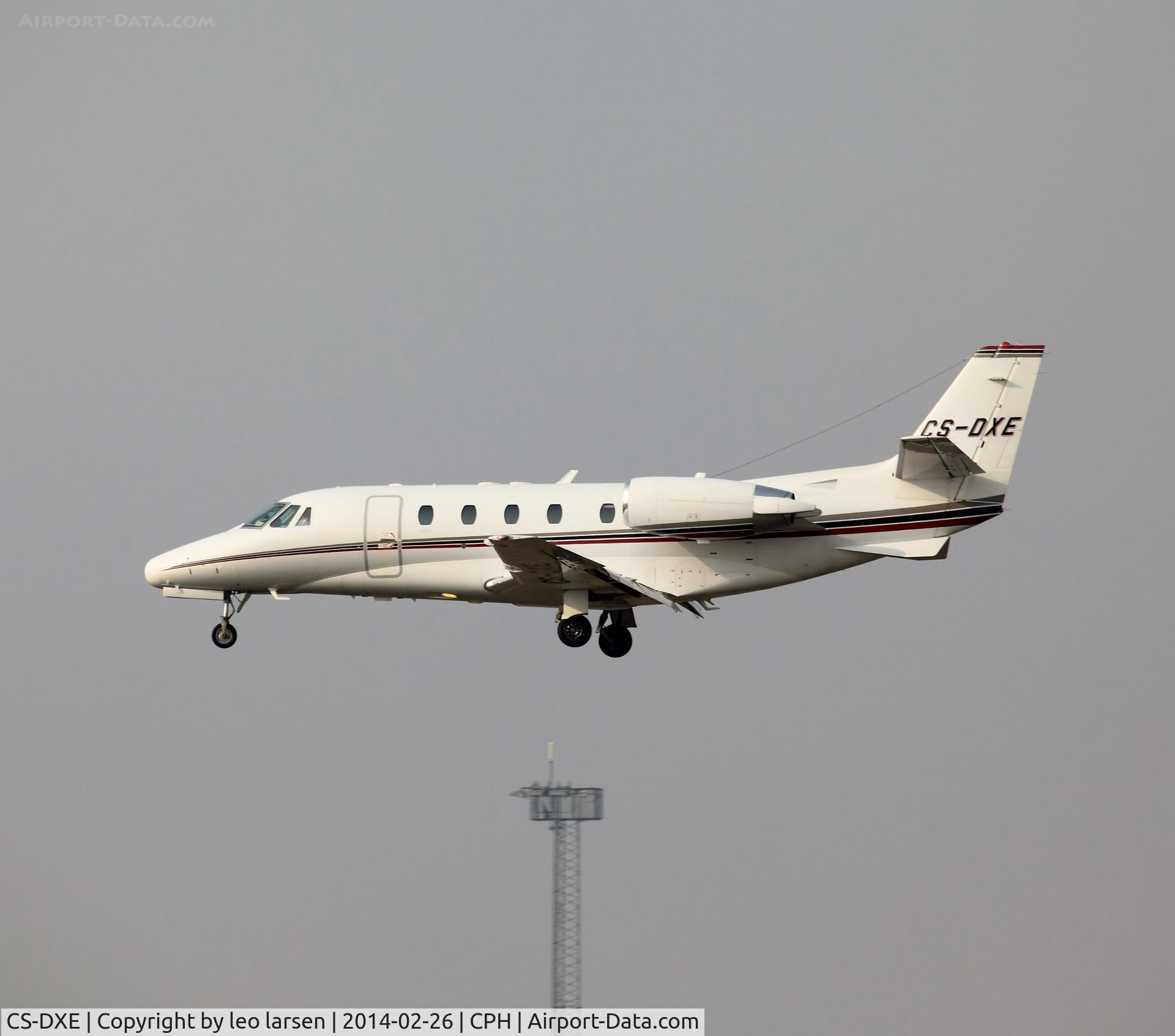 CS-DXE, 2005 Cessna 560 Citation Excel C/N 560-5578, Copenhagen 26.2.14