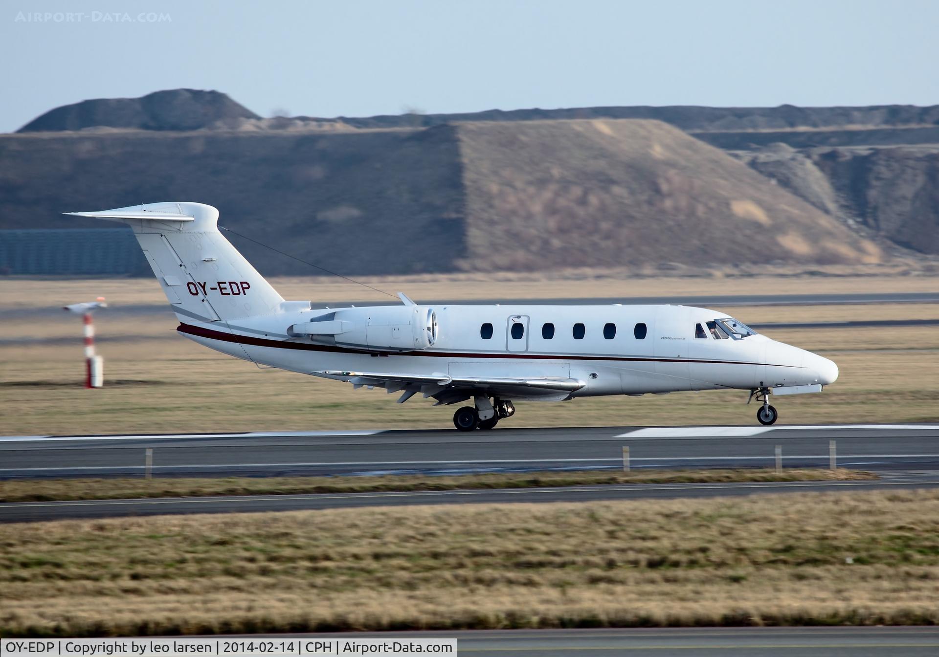 OY-EDP, 1984 Cessna 650 Citation III C/N 650-0014, Copenhagen 14.2.14