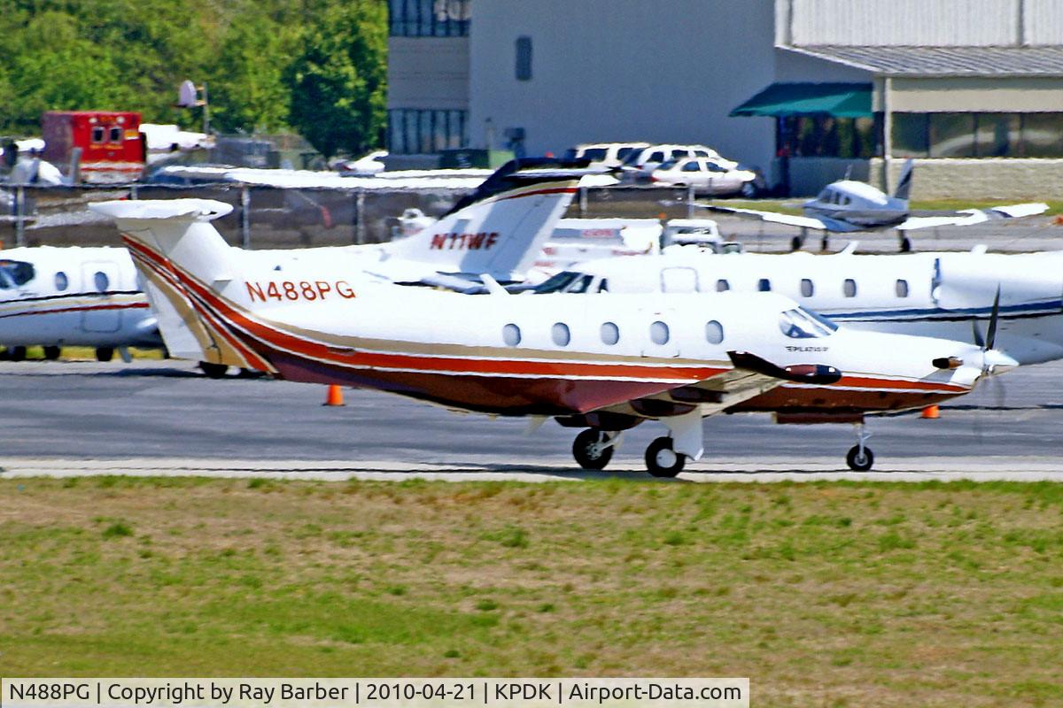 N488PG, 2008 Pilatus PC-12/47E C/N 1053, Pilatus PC-12/47E [1053] Atlanta-Dekalb Peachtree~N 21/04/2010