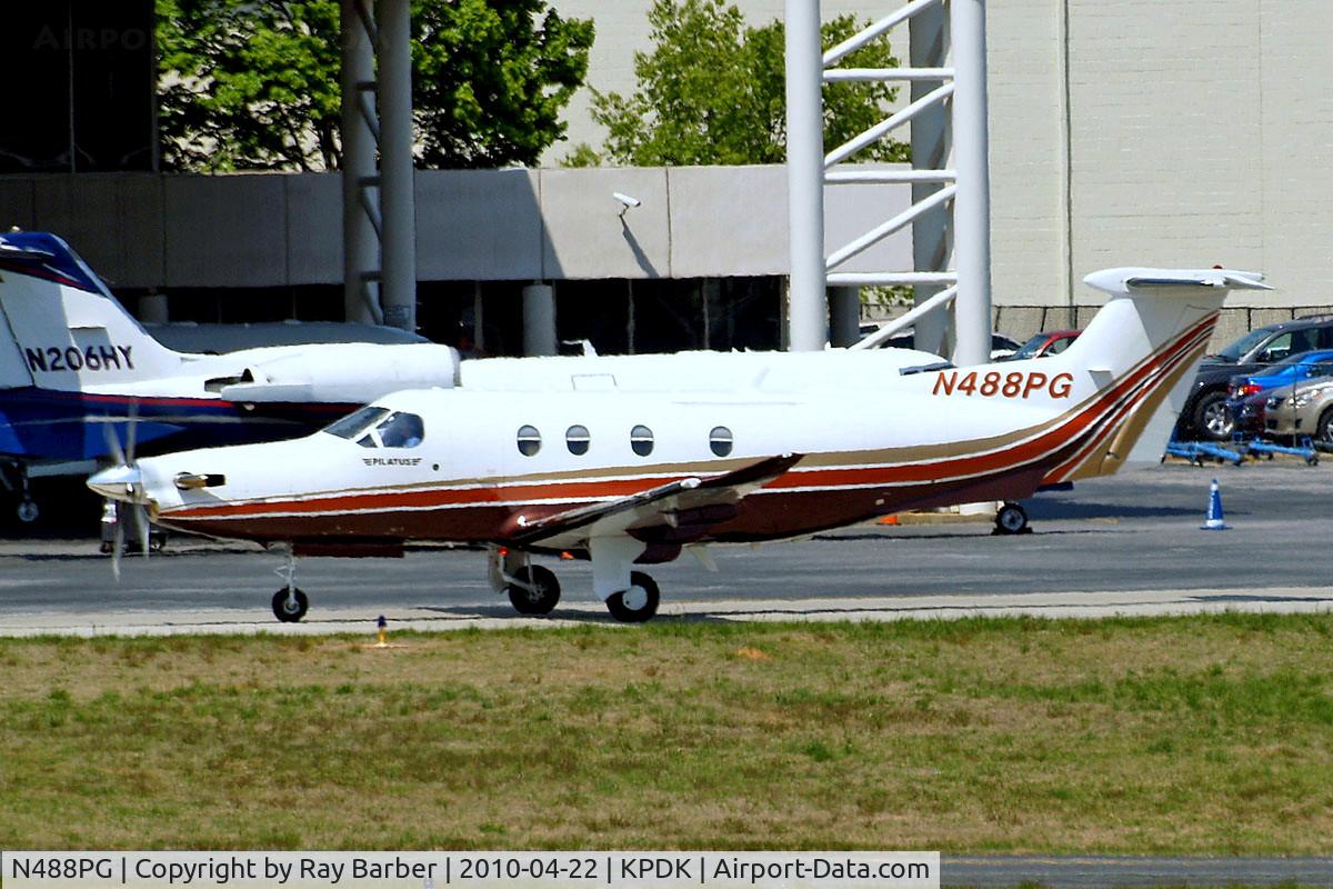 N488PG, 2008 Pilatus PC-12/47E C/N 1053, Pilatus PC-12/47E [1053] Atlanta-Dekalb Peachtree~N 22/04/2010
