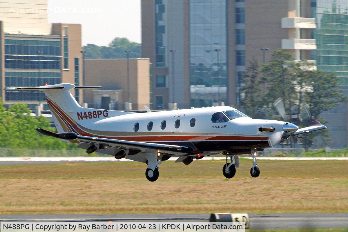 N488PG, 2008 Pilatus PC-12/47E C/N 1053, Pilatus PC-12/47E [1053] Atlanta-Dekalb Peachtree~N 23/04/2010