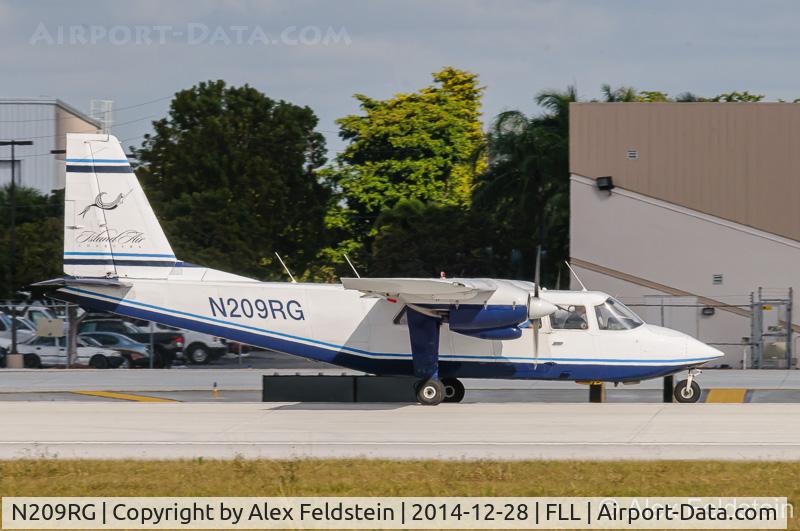 N209RG, 1971 Britten-Norman BN-2A-6 Islander C/N 209, Ft. Lauderdale