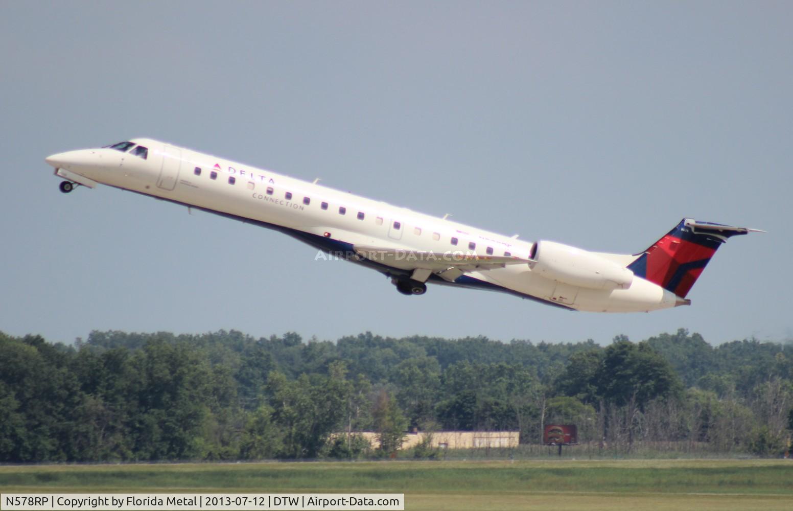 N578RP, 2004 Embraer ERJ-145LR (EMB-145LR) C/N 14500865, Delta Connection