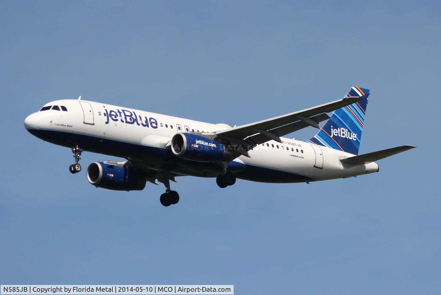 N585JB, 2004 Airbus A320-232 C/N 2159, Jet Blue