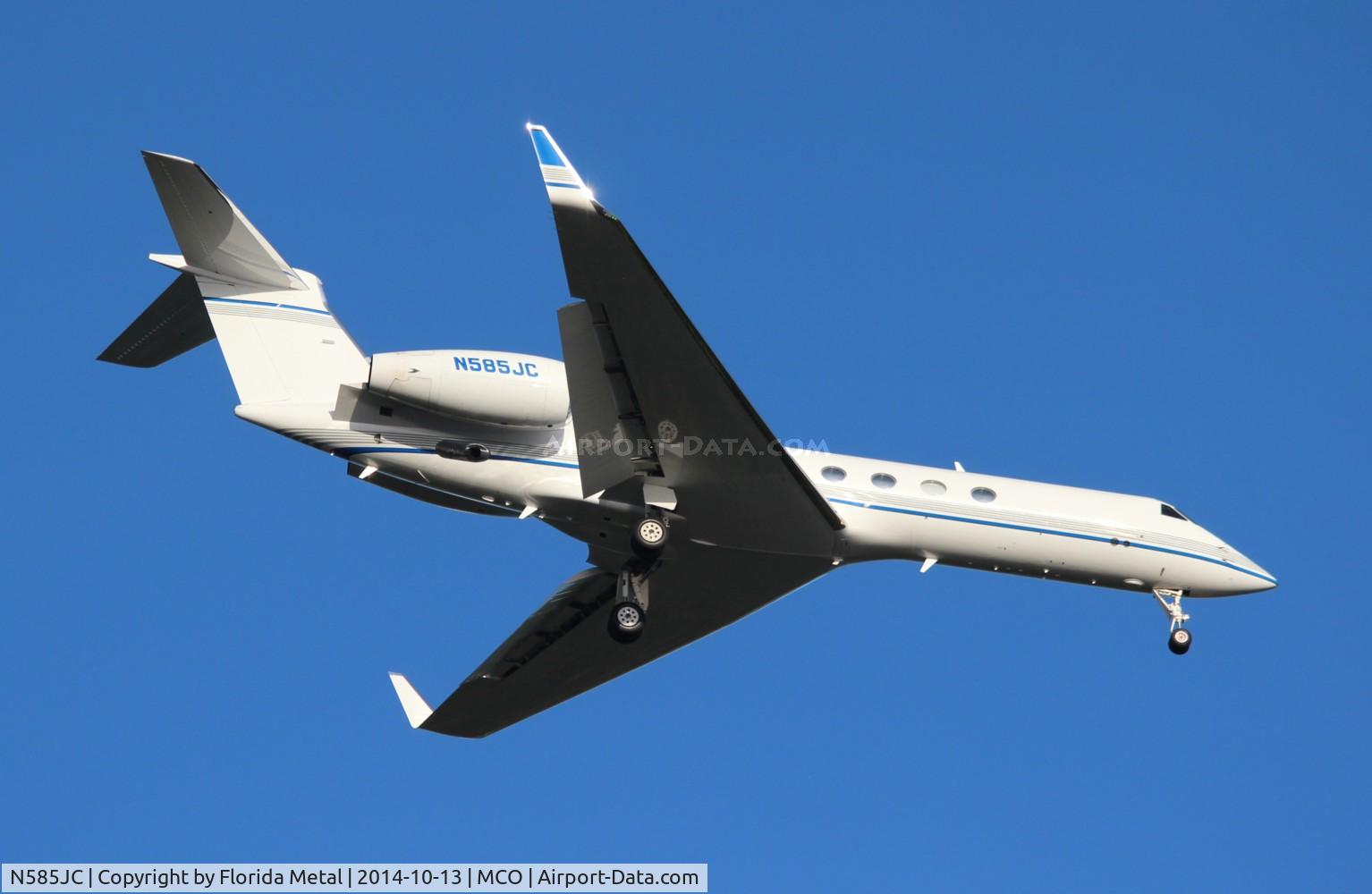 N585JC, 2000 Gulfstream Aerospace G-V C/N 618, Gulfstream V