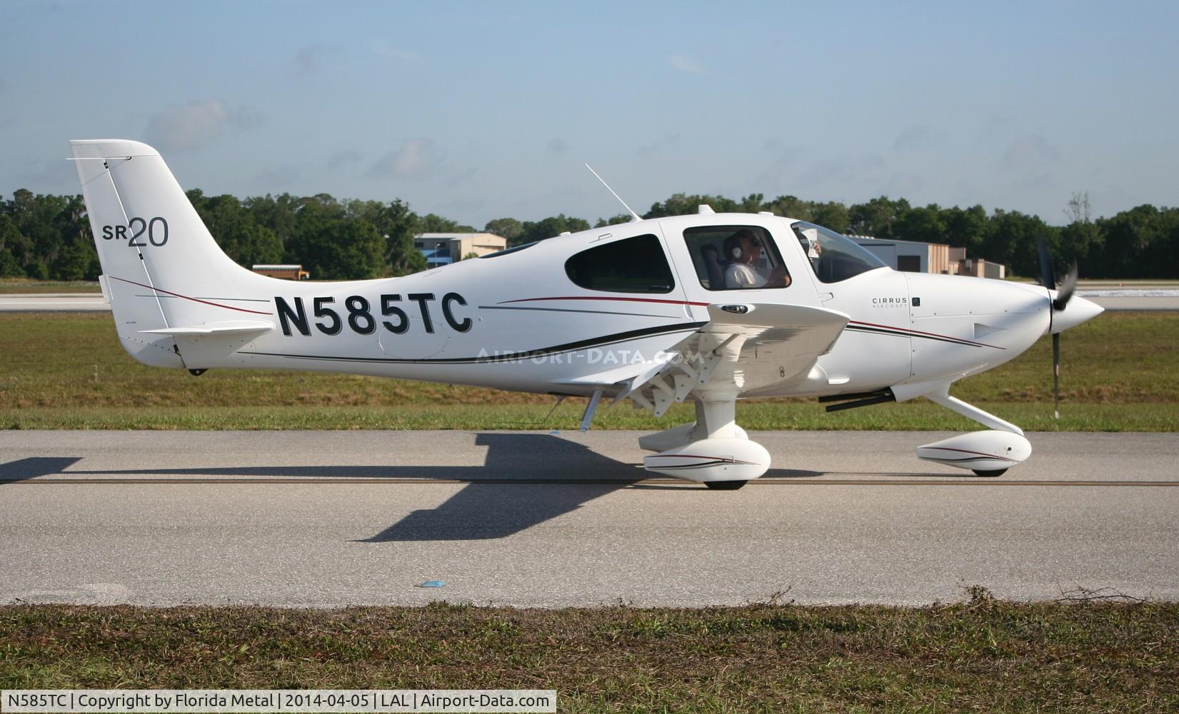 N585TC, 2013 Cirrus SR20 C/N 2230, SR-20