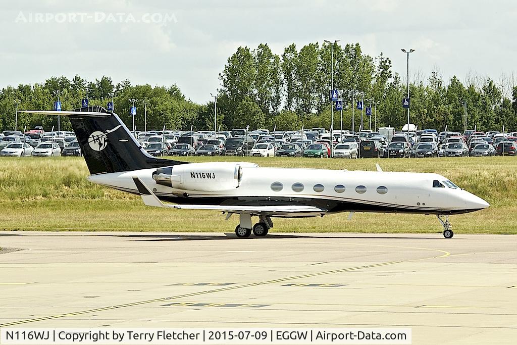 N116WJ, 1997 Gulfstream Aerospace G-IV C/N 1320, 1997 Gulfstream Aerospace G-IV, c/n: 1320 at Luton