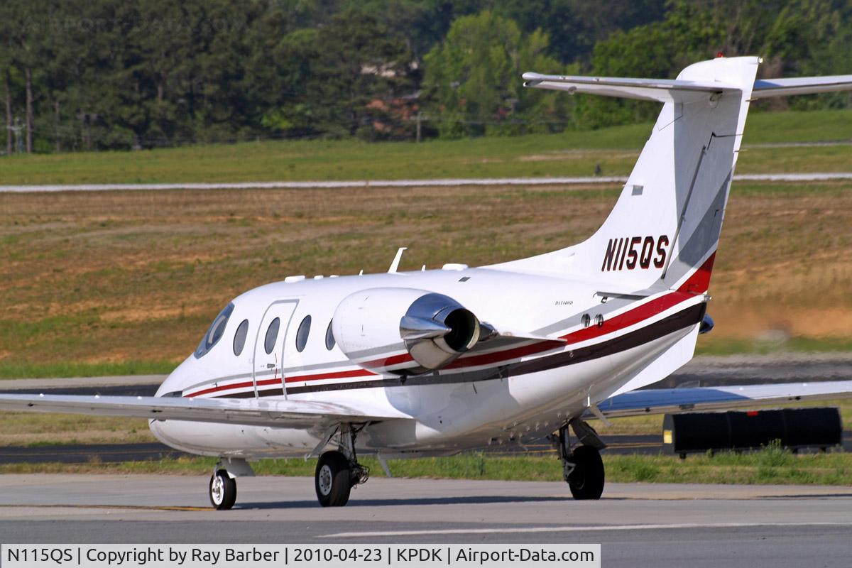 N115QS, 2004 Raytheon Aircraft Company 400A C/N RK-383, Beechjet 400XP [RK-383] (NetJets) Atlanta-Dekalb Peachtree~N 23/04/2010