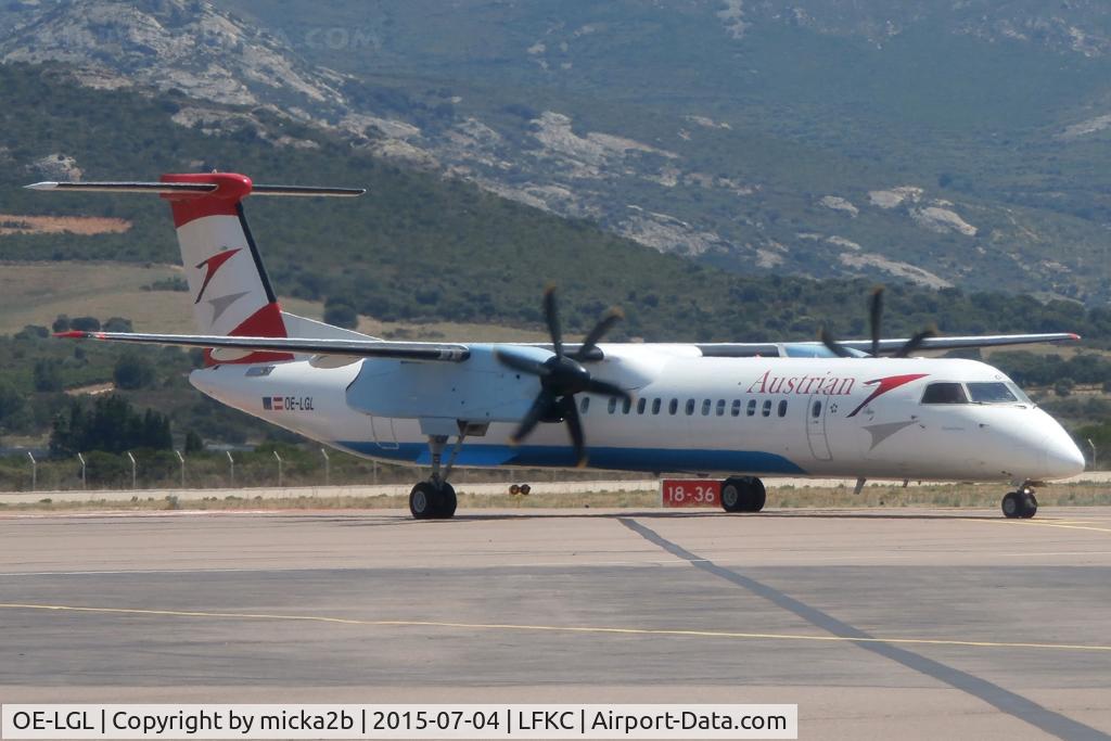 OE-LGL, 2010 De Havilland Canada DHC-8-402Q Dash 8 C/N 4310, Taxiing