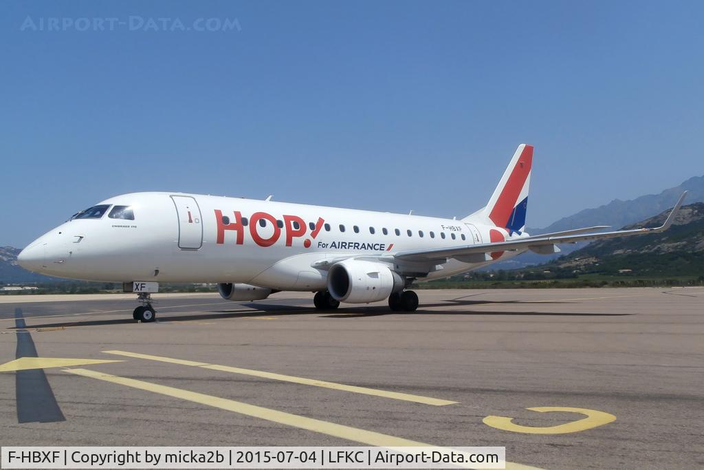 F-HBXF, 2009 Embraer 170ST (ERJ-170-100ST) C/N 17000292, Parked