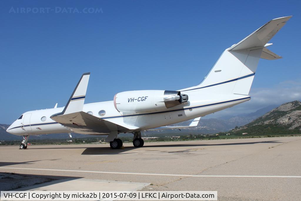 VH-CGF, 1988 Gulfstream Aerospace G-IV C/N 1083, It's Gulfstream G-IV s/n 1083 (built in 1988). Arrived from Avignon Caumont