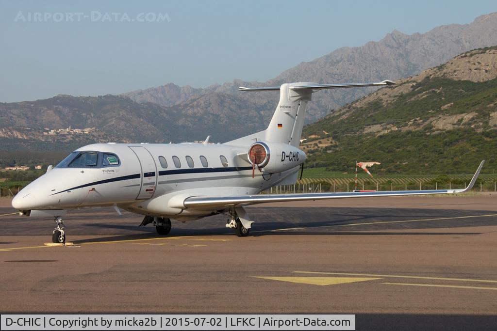 D-CHIC, 2012 Embraer EMB-505 Phenom 300 C/N 50500096, Parked