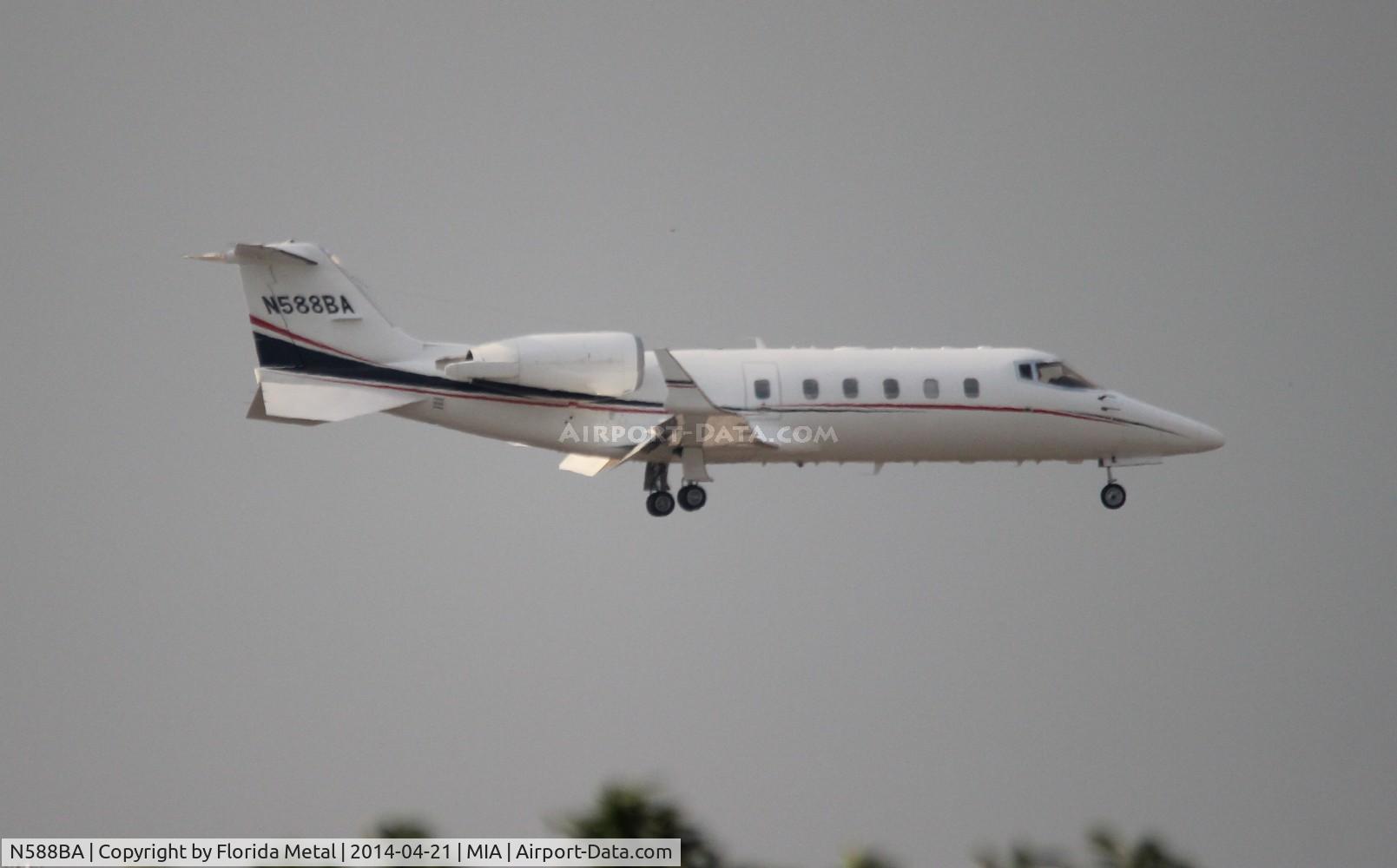 N588BA, 1993 Learjet Inc 60 C/N 023, Lear 60