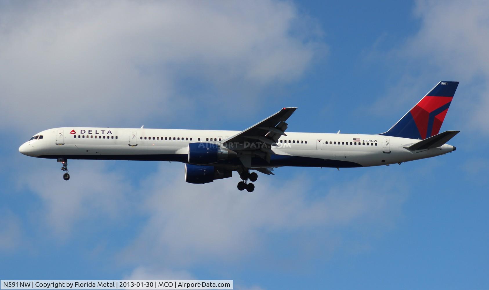 N591NW, 2003 Boeing 757-351 C/N 32991, Delta