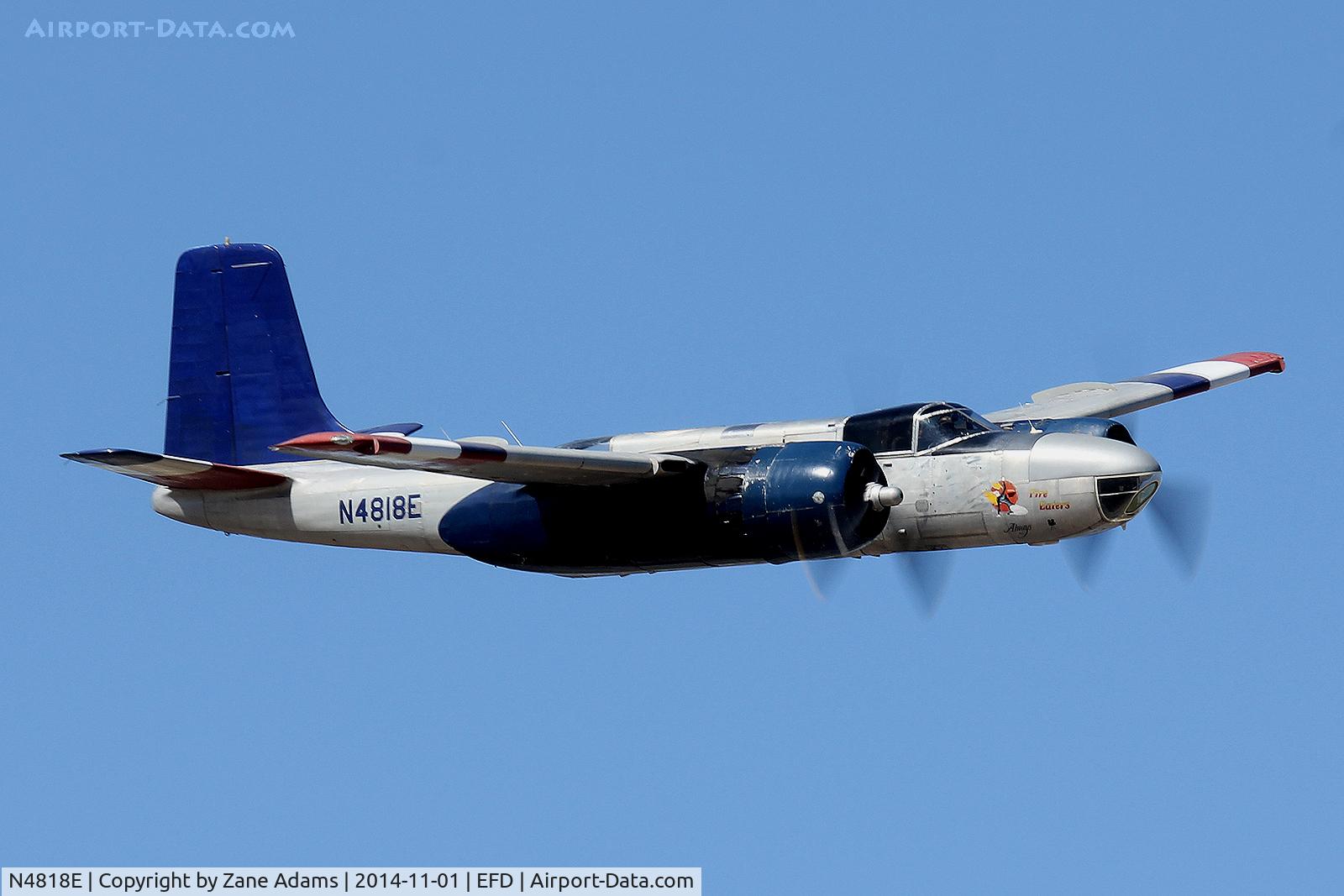 N4818E, 1944 Douglas TB-26C Invader C/N 28650, At the 2014 Wings Over Houston Airshow