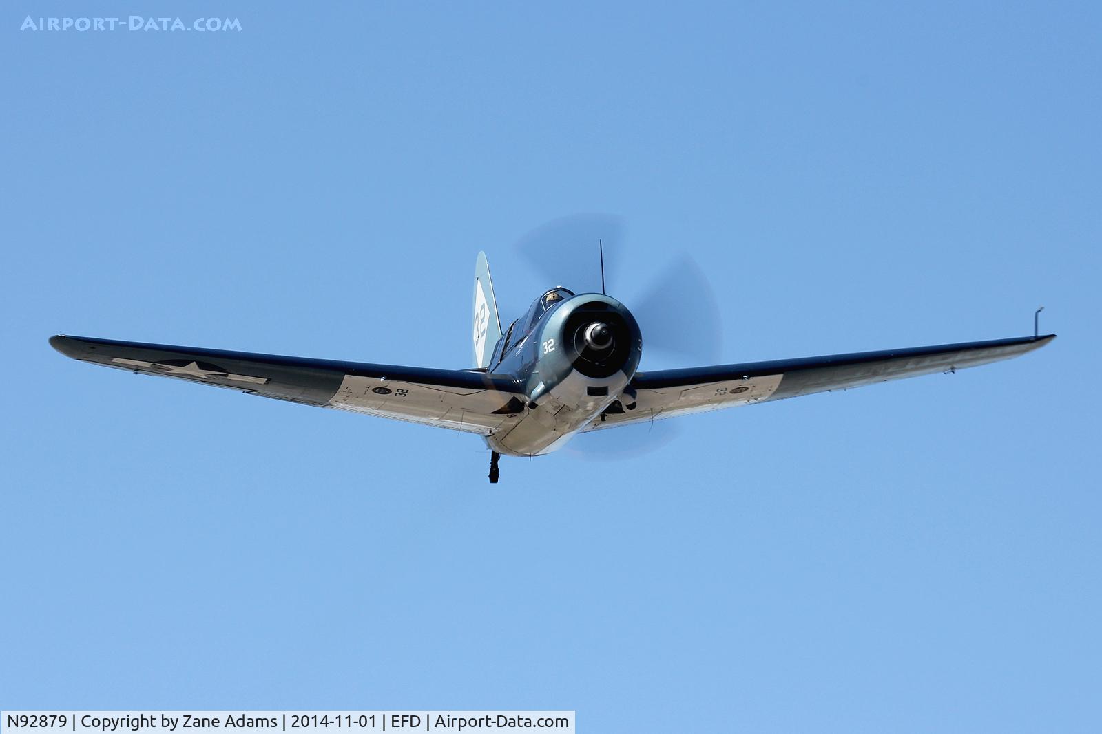 N92879, 1944 Curtiss SB2C-5 Helldiver C/N 83725, At the 2014 Wings Over Houston Airshow