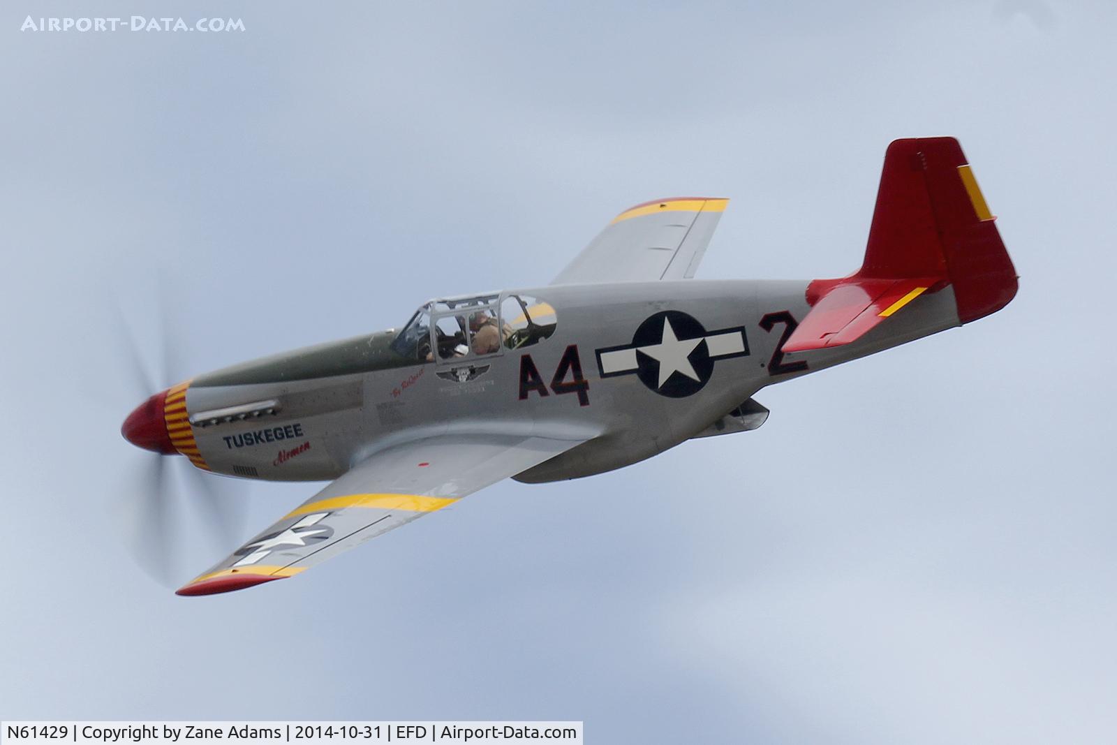 N61429, 1942 North American P-51C Mustang C/N 103-26199, At the 2014 Wings Over Houston Airshow