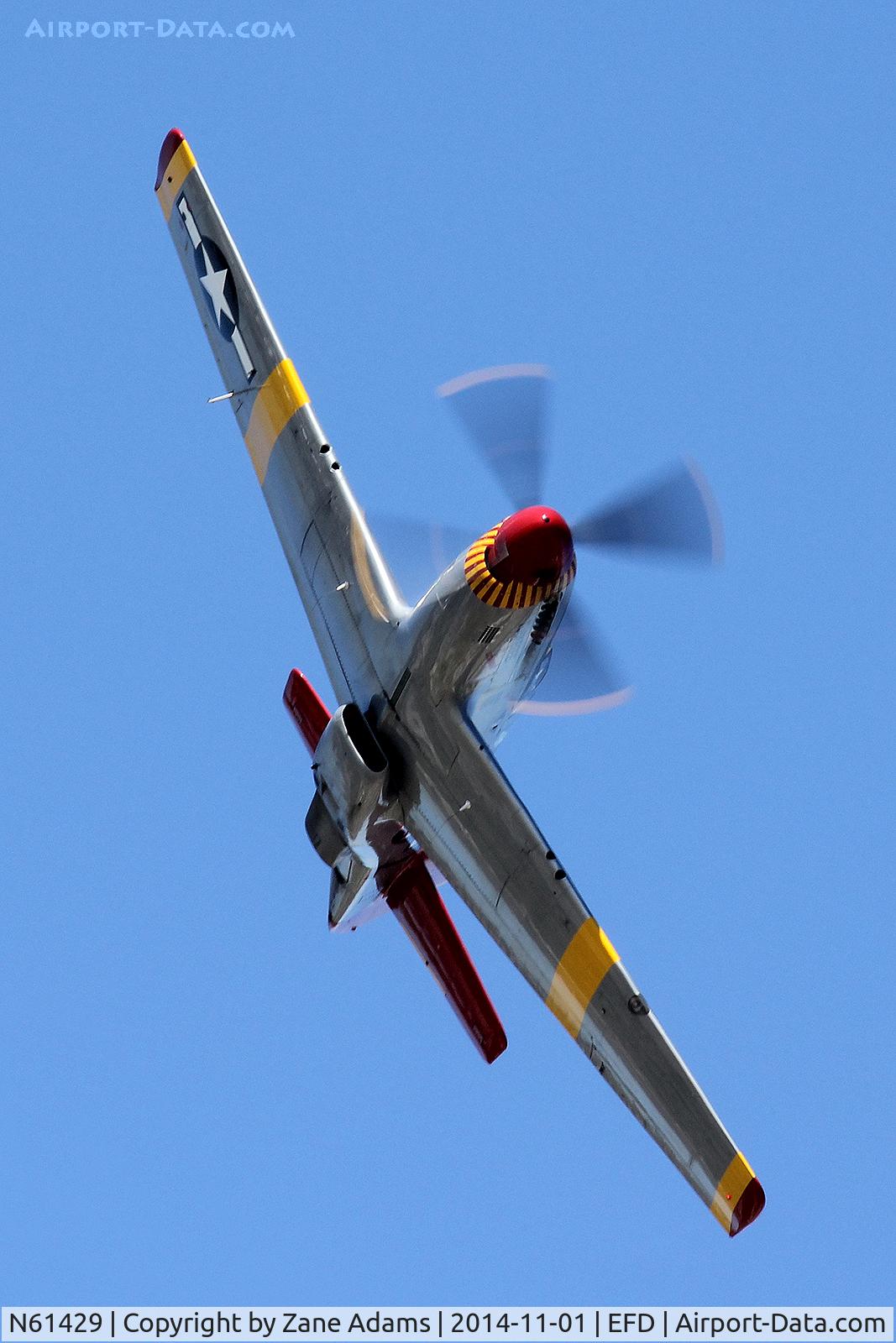 N61429, 1942 North American P-51C Mustang C/N 103-26199, At the 2014 Wings Over Houston Airshow