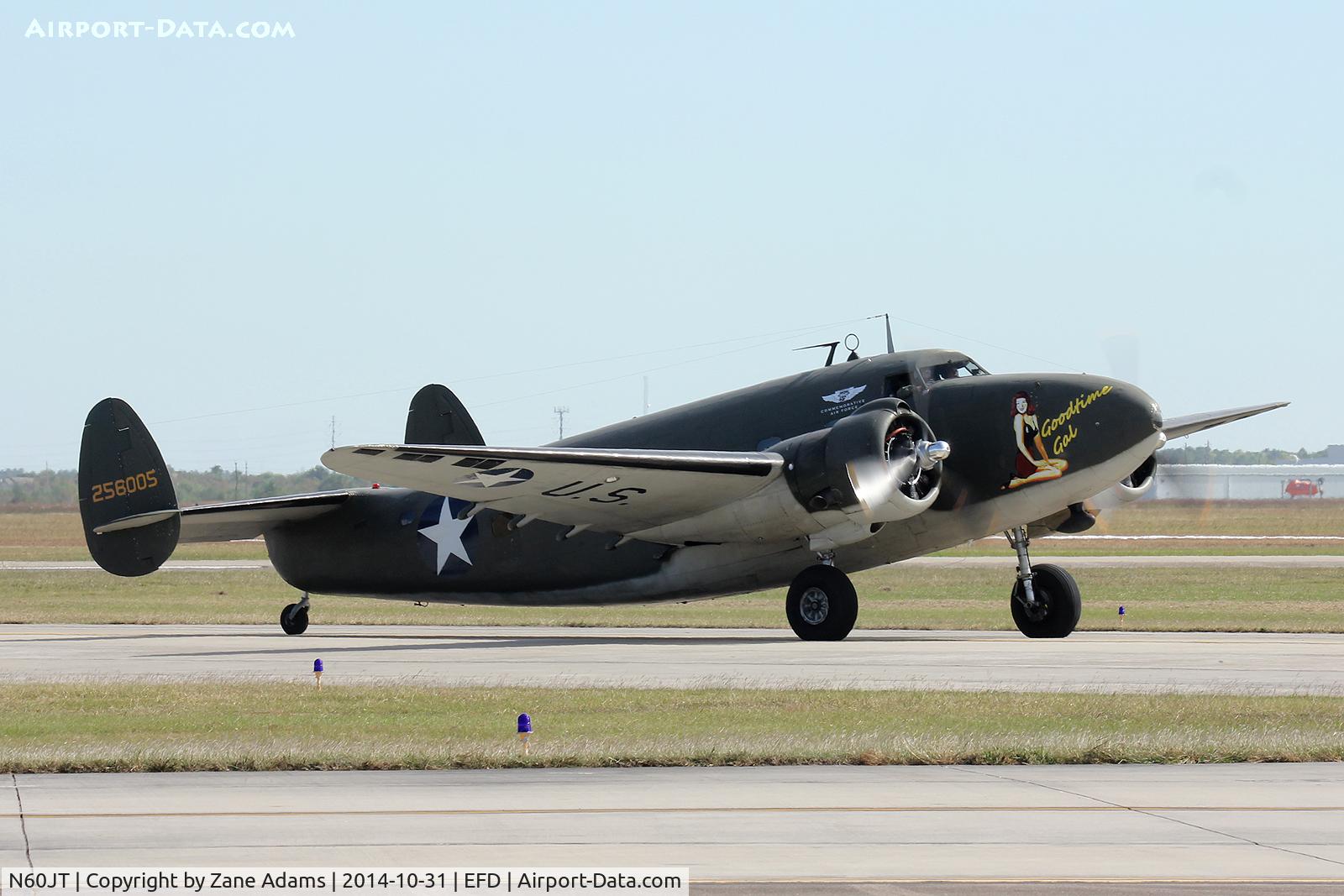 N60JT, 1943 Lockheed C-60A Lodestar C/N 2478, At the 2014 Wings Over Houston Airshow
