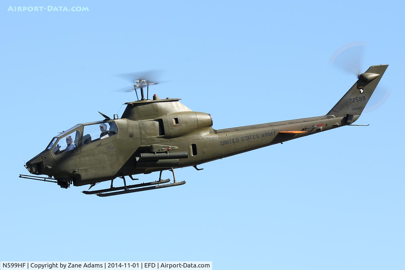 N599HF, 1976 Bell TAH-1P Cobra C/N 76-22599 (22033), At the 2014 Wings Over Houston Airshow