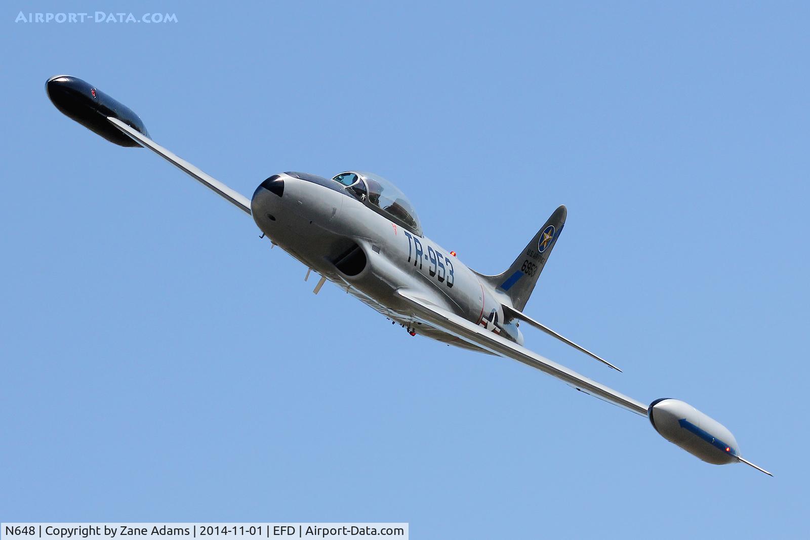 N648, 1952 Lockheed T-33A Shooting Star C/N 580-6285, At the 2014 Wings Over Houston Airshow