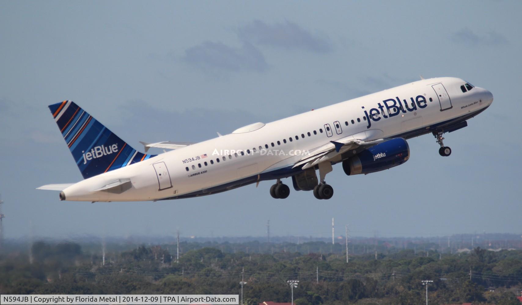N594JB, 2004 Airbus A320-232 C/N 2284, Jet Blue