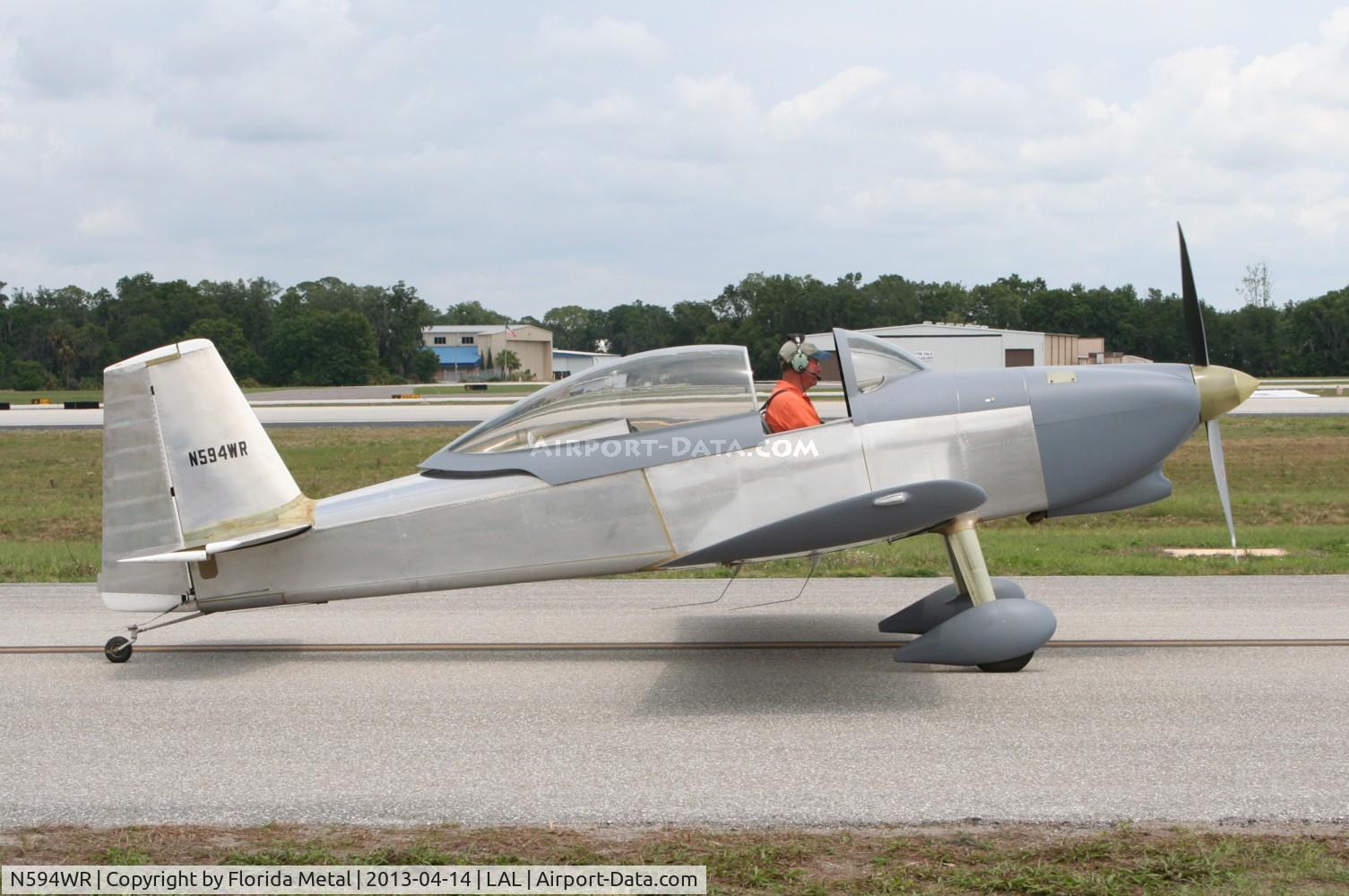 N594WR, 2012 Vans RV-8 C/N 80594, Vans RV-8