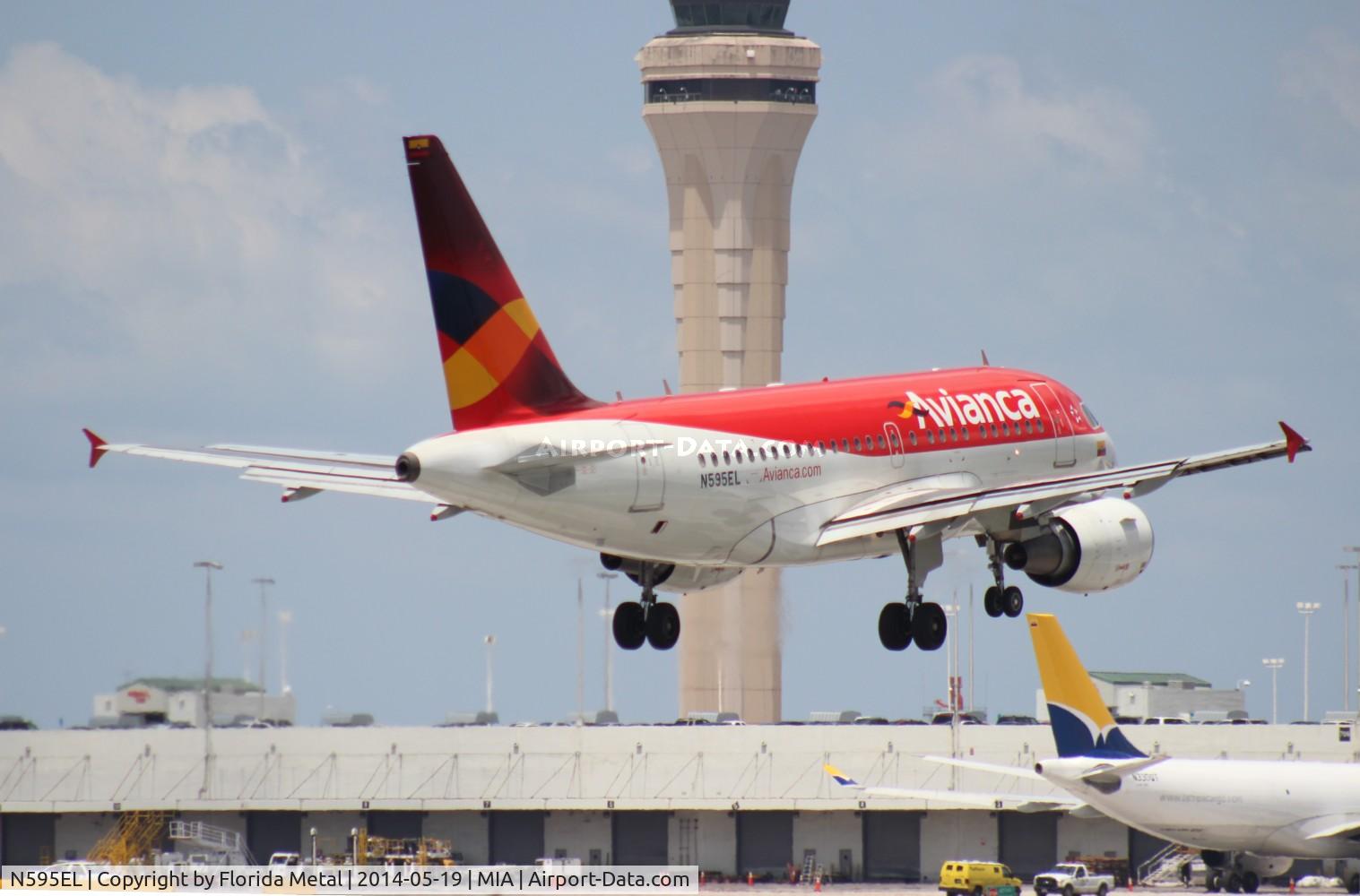 N595EL, 2005 Airbus A318-111 C/N 2394, Avianca