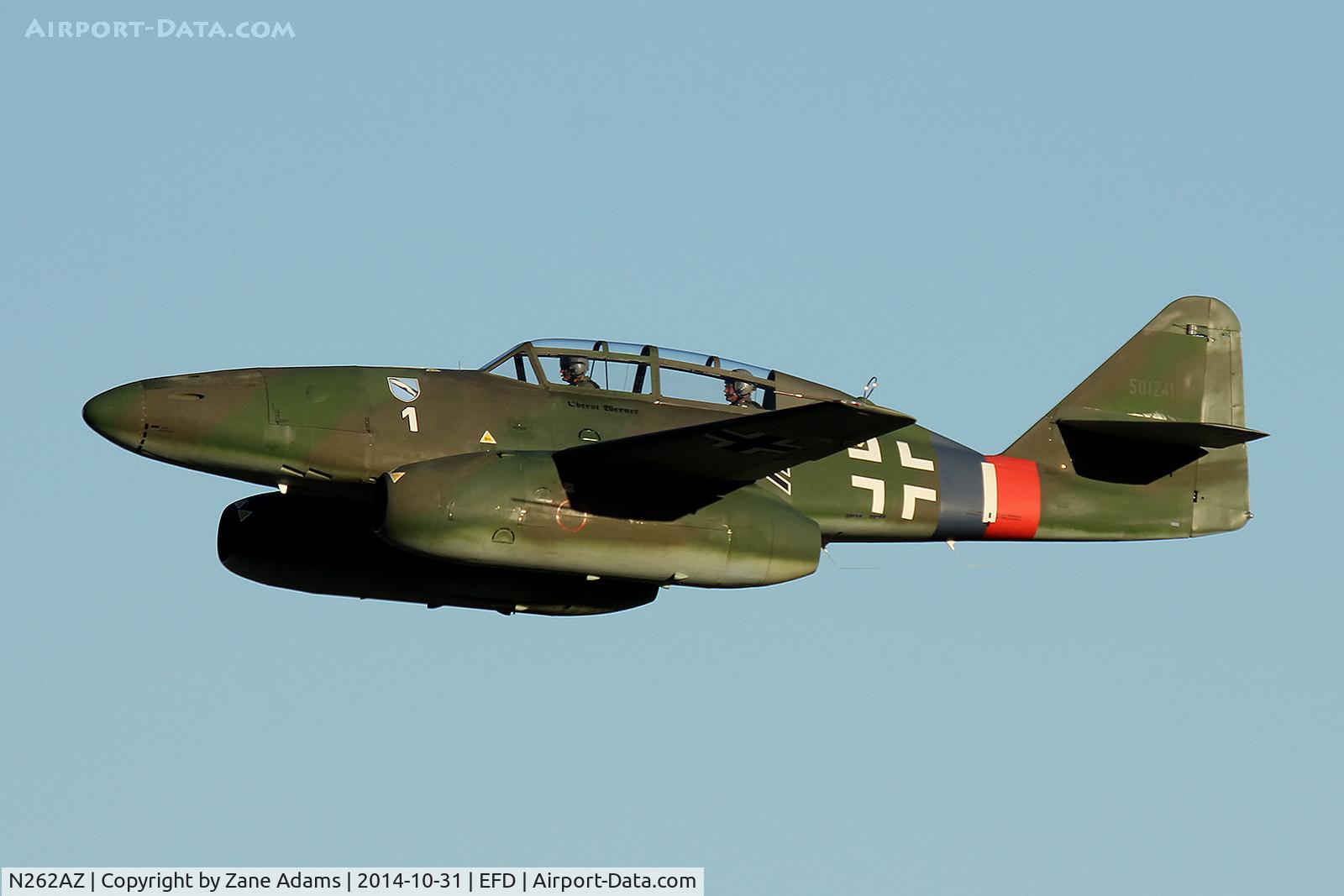 N262AZ, 2002 Messerschmitt Me-262B-1C Schwalbe Replica C/N 501241, At the 2014 Wings Over Houston Airshow