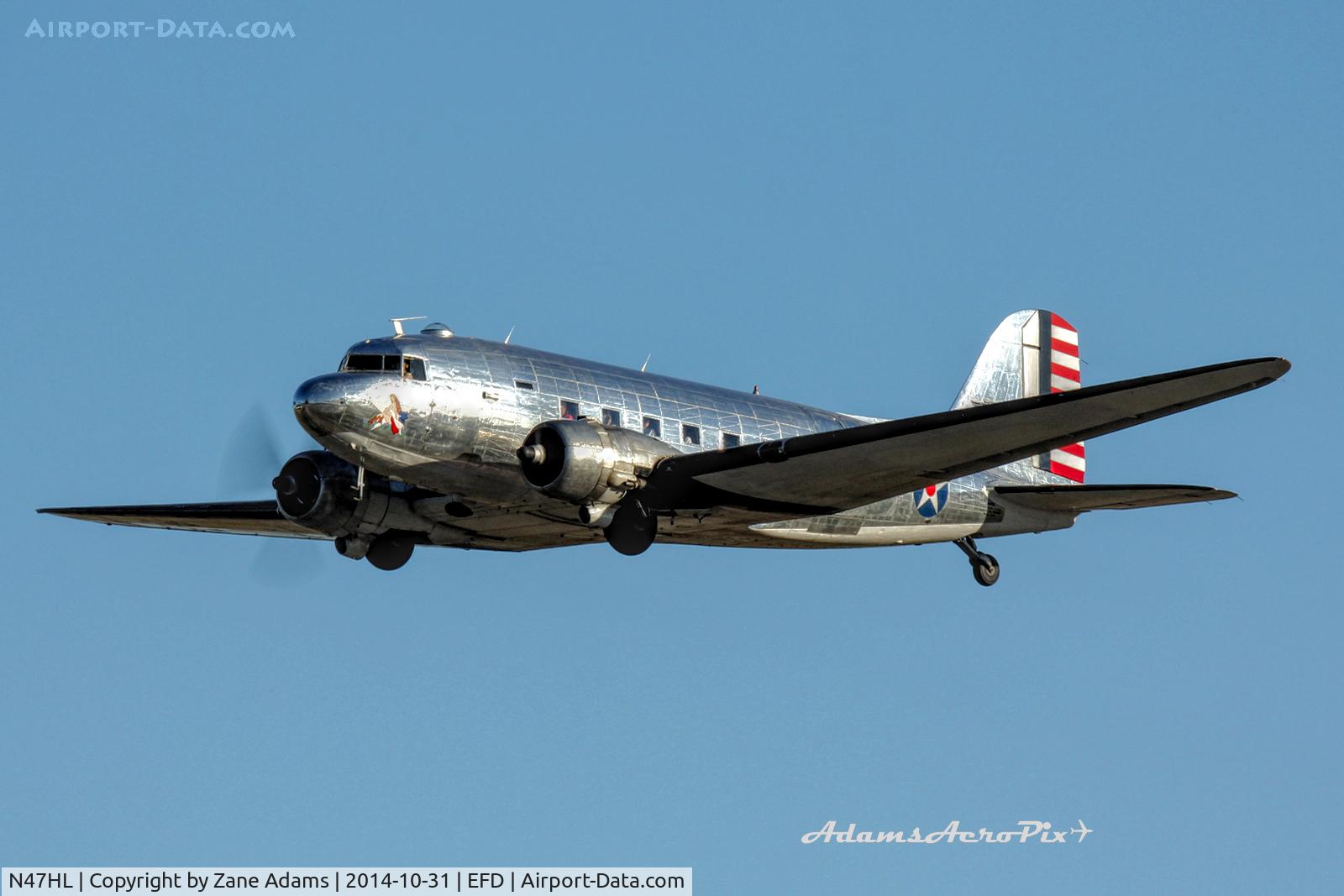 N47HL, 1943 Douglas C-47B-20-DK C/N 27203, At the 2014 Wings Over Houston Airshow