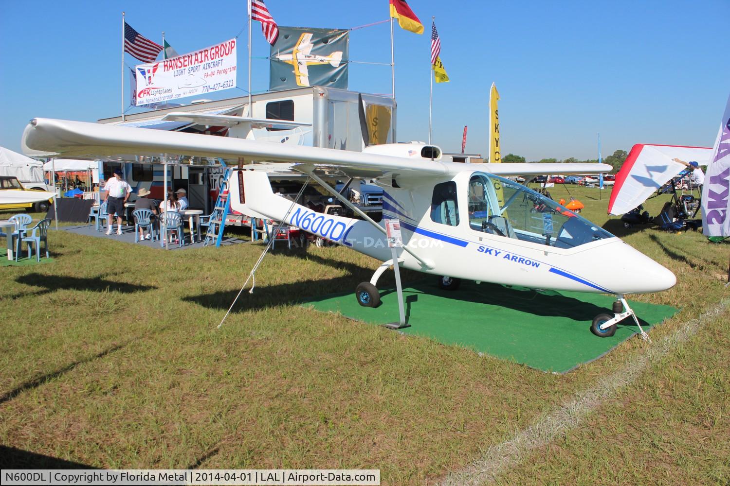 N600DL, 2013 Magnaghi Aeronautica Sky Arrow LSA C/N LSA 025, Sky Arrow