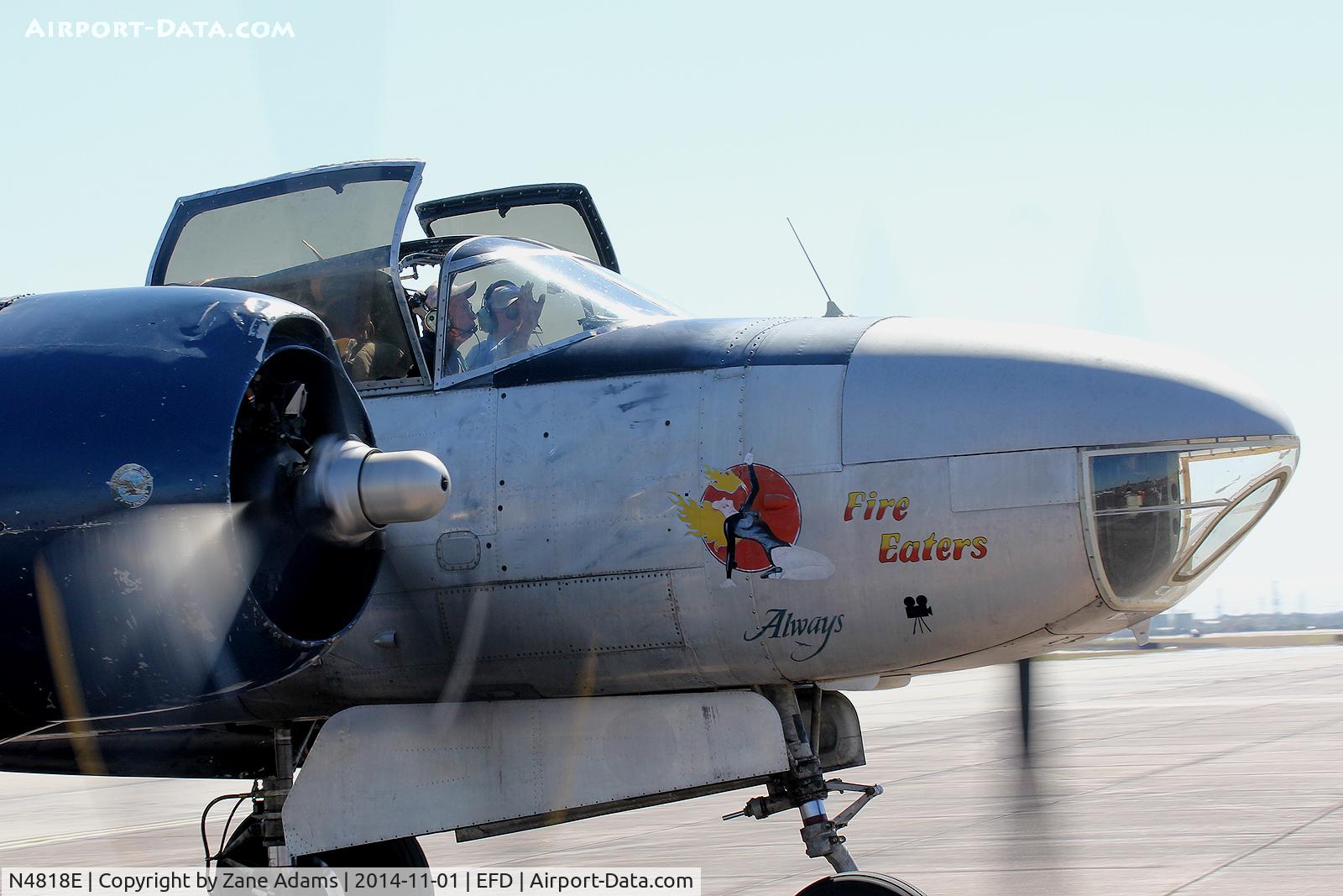 N4818E, 1944 Douglas TB-26C Invader C/N 28650, At the 2014 Wings Over Houston Airshow